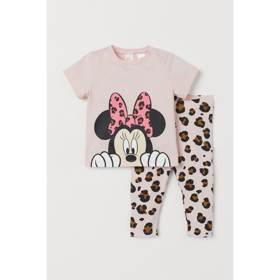 set bộ mickey bé gái
