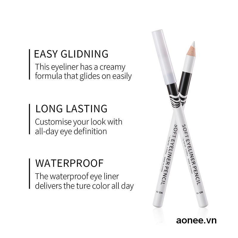 ✨✨Bút Kẻ Mắt Dạng Gel Mềm Mịn Lâu Trôi Chống Thấm Nước Sắc Tố Cao