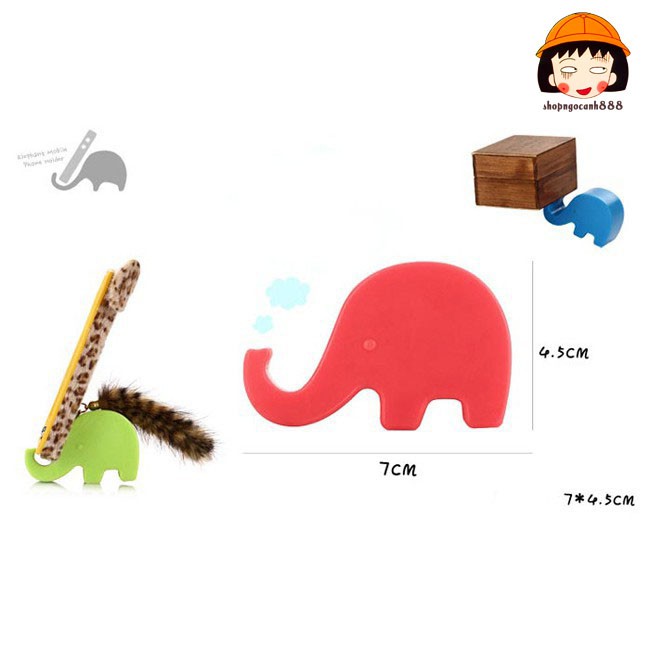 Set 2 Giá Đỡ Điện Thoại, Máy Tính Bảng,..Hình Con Voi Siêu Bền Siêu Rẻ ! | BigBuy360 - bigbuy360.vn