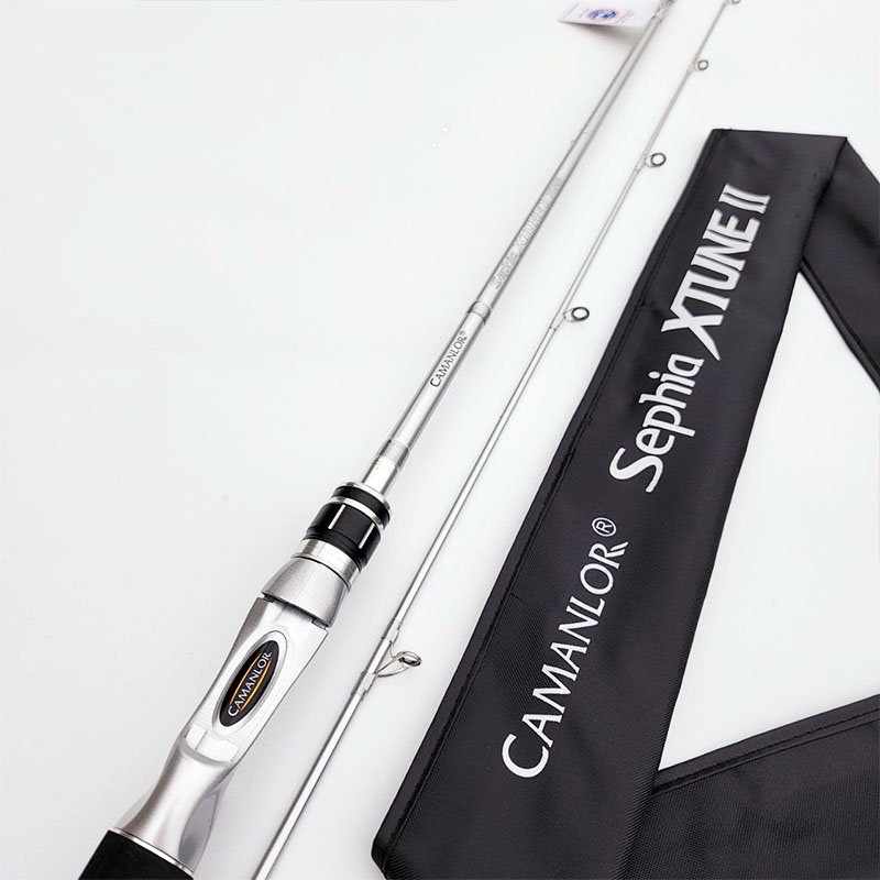 cần câu Lure máy ngang CAMANLOR khoen Fuji