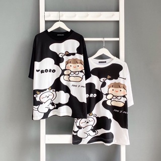 Áo thun 3D unisex form rộng tay lỡ