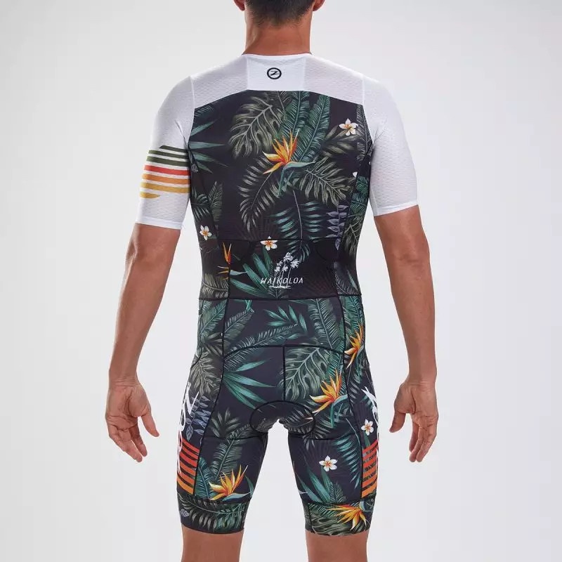 Bộ quần áo trisuit nam ZOOT Mens LTD Tri Aero FZ Racesuit – Waikoloa