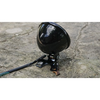 đèn pha tracker, cafe racer, classic kim loại 4,5inch