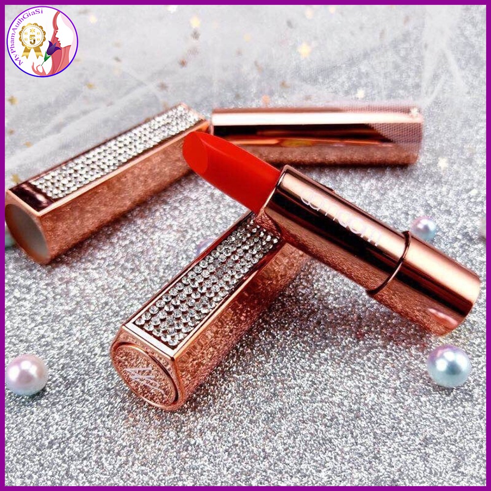 Son thỏi lì wodwod star bright lipstick ánh kim sang trọng