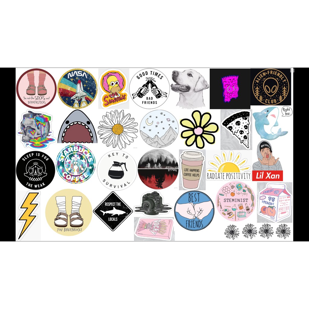 STICKER Dán Vali, xe, barber shop, Mũ bảo hiểm , macbook, đàn, tường... Nhập mã GIẢM GIÁ 15k khi mua từ 3 set
