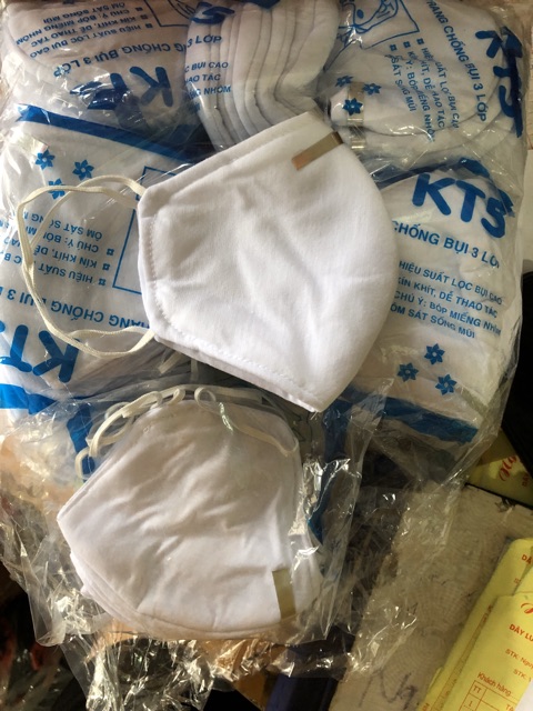 Set 10 chiếc khẩu trang 3 lớp KT5 size lớn