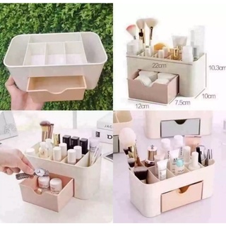 Khay nhựa đựng mỹ phẩm mini bằng nhựa ngăn kéo đa năng tiện lợi, kệ để dụng cụ làm nail