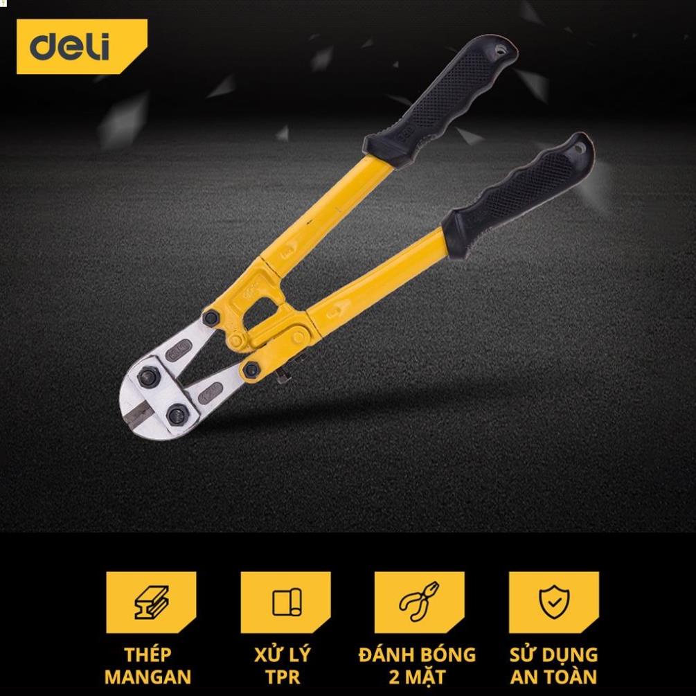 Kìm Cắt Dây Điện Đa Năng Deli - Chất Liệu Thép Cao Cấp, Tay Cầm Chống Trơn Trượt - Sử Dụng Nhiều Mục Đích - DL2687 .