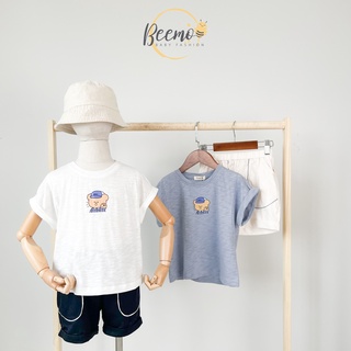 Bộ quần áo Cotton Xược in Gấu Beemo - Chất siêu mát, nhẹ