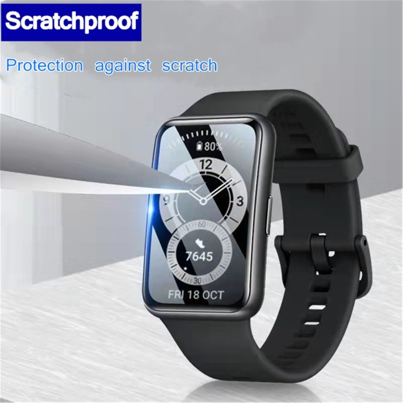 Miếng Dán Mềm Chống Trầy Bảo Vệ Màn Hình Cho Đồng Hồ Thông Minh Watch Fit 2