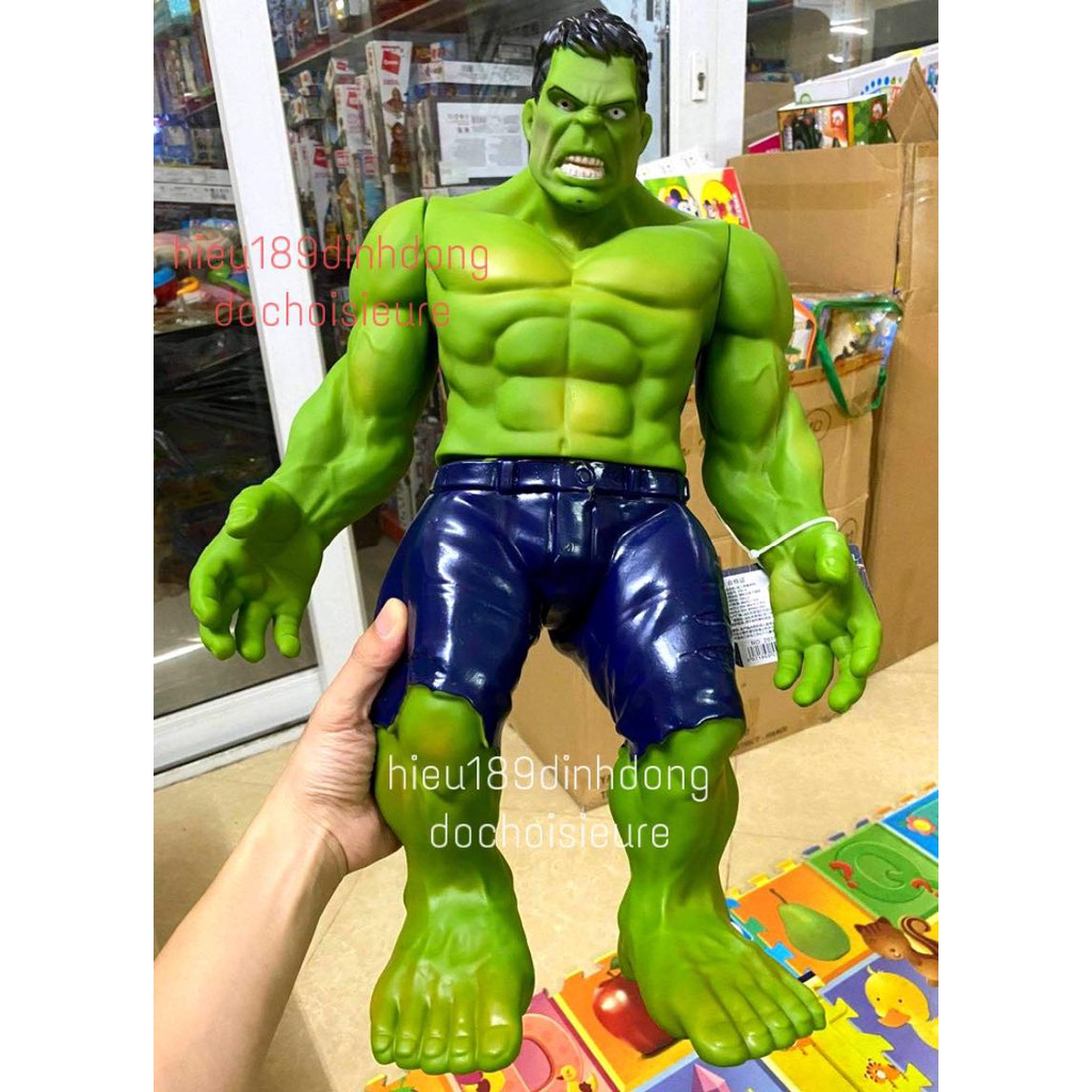 Hulk người khổng lồ xanh cao su cỡ siêu lớn có âm thanh NoBrandcao su