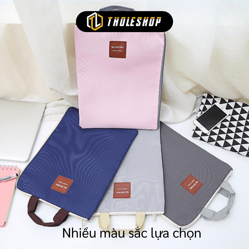 Túi Đựng Máy Tính Xách Tay GIGAHOME Túi Vải Đựng Tài Liệu, Hồ Sơ Giấy A4 Chống Sốc 9138