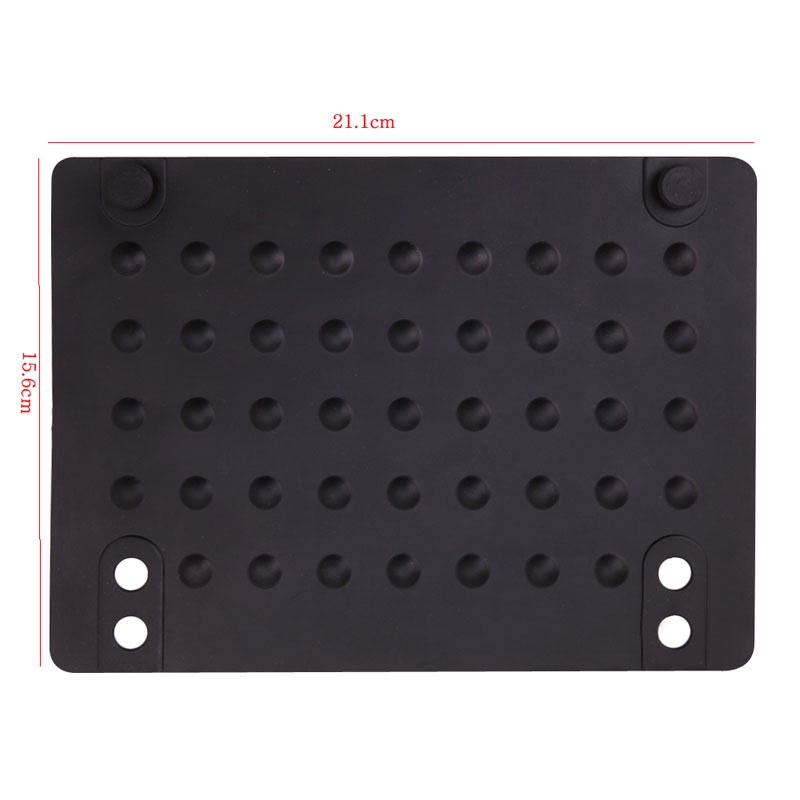1 Dụng Cụ Silicone Cách Nhiệt Uốn Duỗi Tóc Bền Bỉ