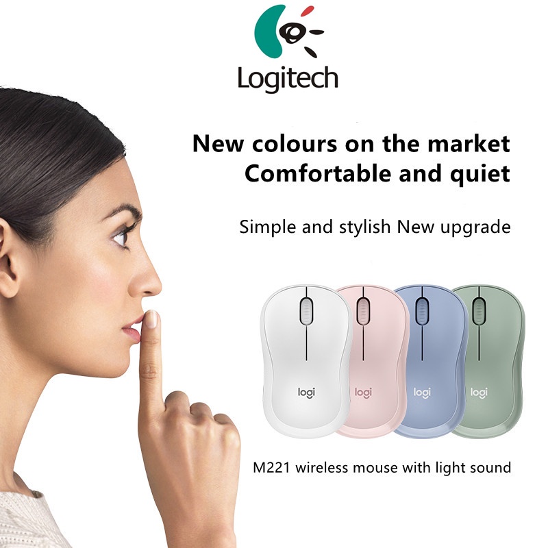 Chuột quang không dây Logitech M221 2.4GHz