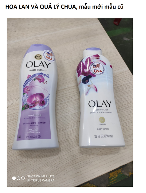 Sữa tắm Olay dưỡng da nhiều mùi hương 650ml | BigBuy360 - bigbuy360.vn