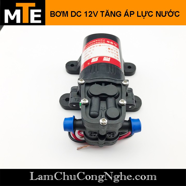 Máy Bơm Nước Mini 12V - Bơm Tăng Áp Mini 12V DP-521