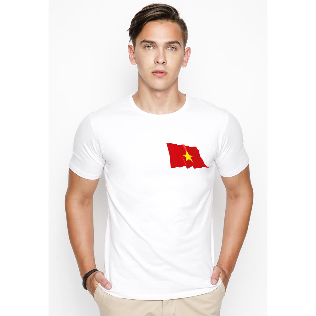 Áo Thun in hình cờ việt nam Nam cá tính Everest Nam419
