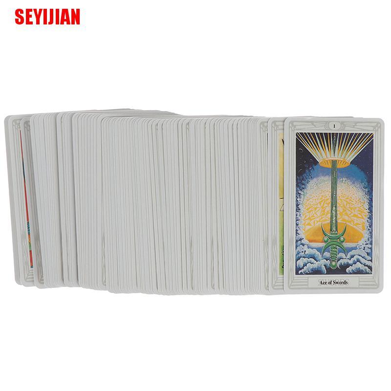 Bộ Bài Tarot Bỏ Túi 78 Lá Ai Cập Crowley Thoth Độc Đáo