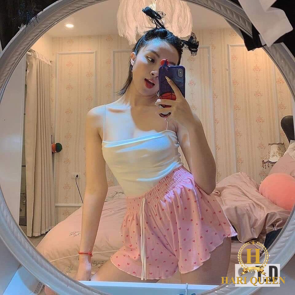 Quần đùi thái chấm bi HARIQUEEN