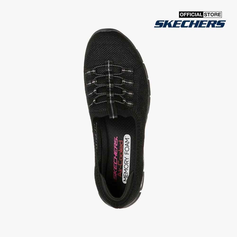 SKECHERS - Giày slip on nữ Gratis More Playful 104151-BBK