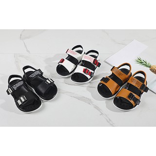 MÙA HÈ 2020 DÉP TRẺ EM MỚI  DÉP TRẺ EM POLYURETHANE DƯỚI ĐÁY GIÀY DA MICROFIBER CHỐNG MÒN D466