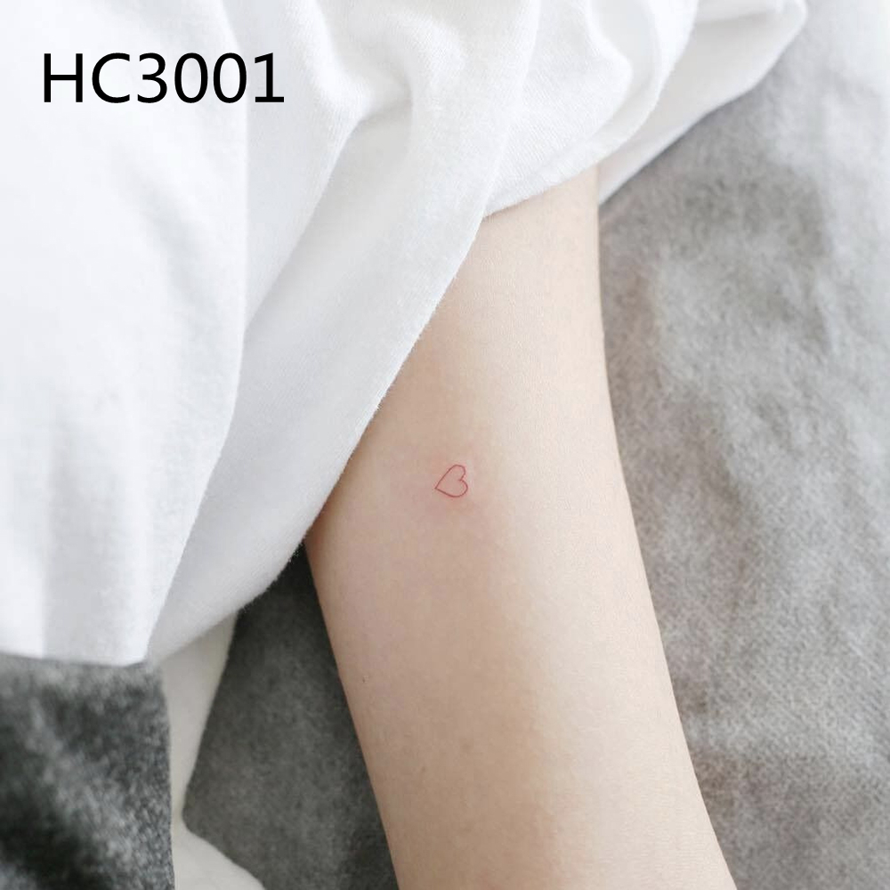 [Hàng mới về] Miếng dán hình xăm họa tiết hoạt hình phong cách Hàn Quốc đáng yêu lâu trôi chống thấm nước