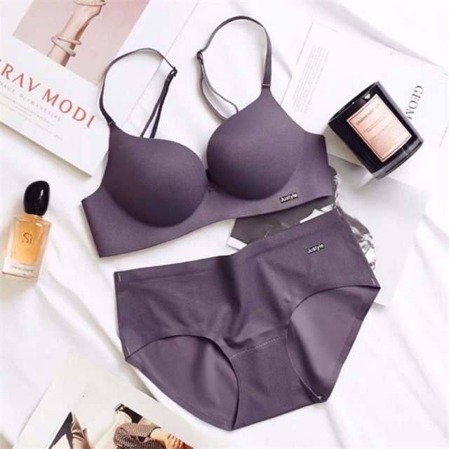 BỘ ĐỒ LÓT NỮ SU ĐÚC - ÁO LÓT NỮ KHÔNG GỌNG SIÊU NÂNG ĐẨY THOÁNG MÁT TẠO KHE - Bộ sđ