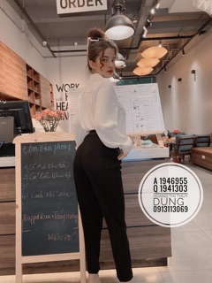 Quần baggy cạp chun sau
