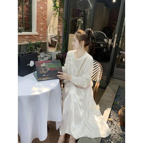 Áo Sweater Dệt Kim Khoét Lỗ Đính Kim Sa Màu Hồng Phong Cách Nhẹ Nhàng Thanh Lịch Kiểu Mới Cho Nữ  tao bao