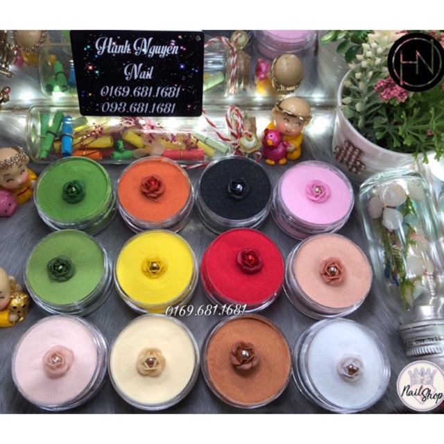 Sỉ Set bột 3in1 Đắp Hoa- Đắp Phom móng- Nhúng