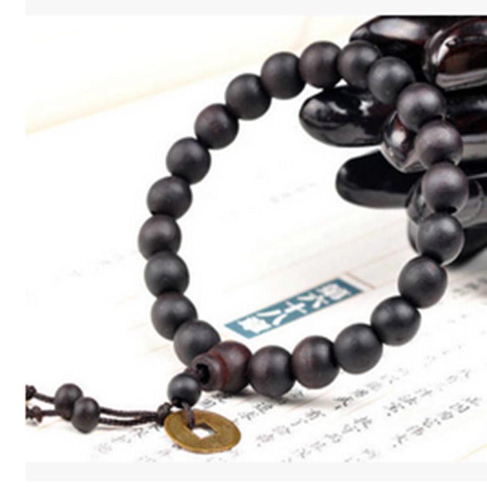 Vòng Tay Chuỗi Hạt Gỗ Phật Giáo Cho Nam Và Nữ