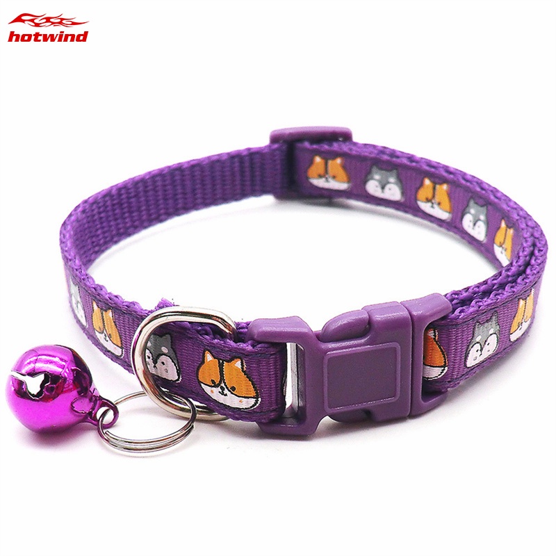 Hw Vòng Cổ Gắn Chuông Có Thể Điều Chỉnh Cho Chó Chihuahua