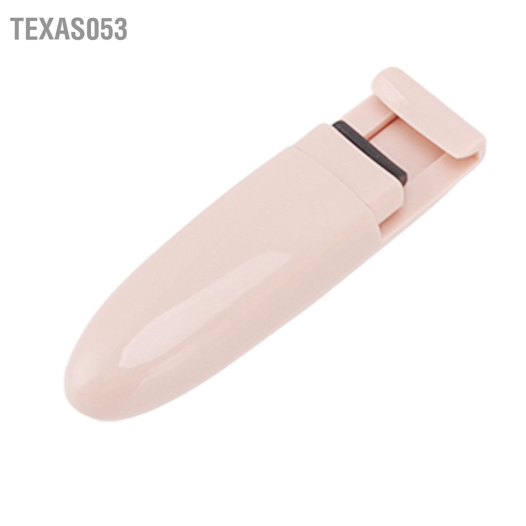Texas053 Bộ dụng cụ bấm mi cầm tay Mini Phù hợp với làm cong một phần bộ trang điểm lược có thể gập lại
