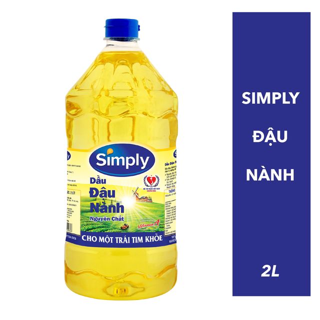 Dầu đậu nành simply 1 lít, 2 lít