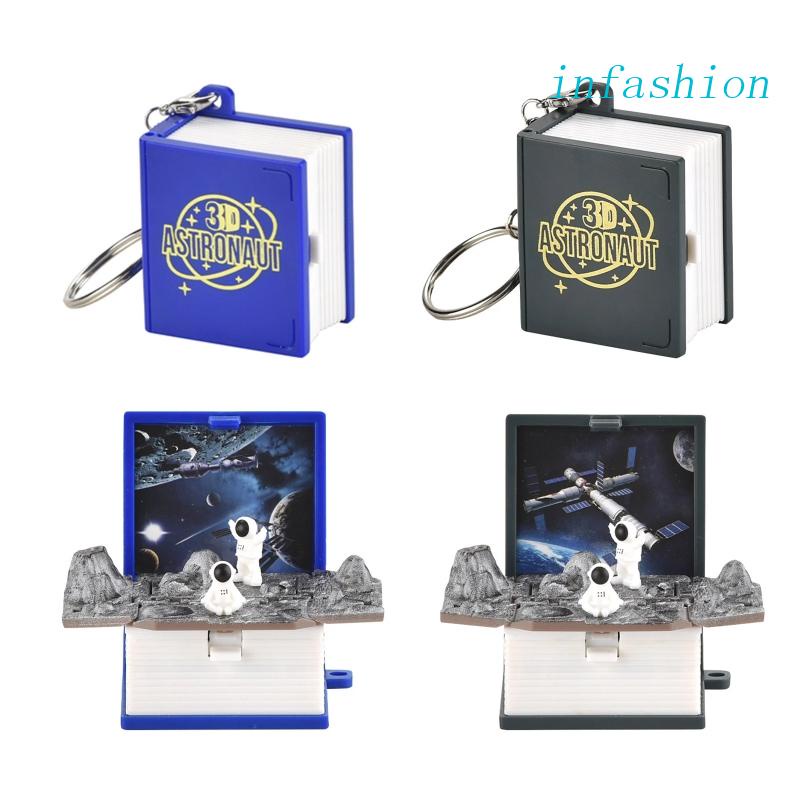 Móc Khóa Mini Hình Phi Hành Gia 3D Dành Cho Trẻ Em