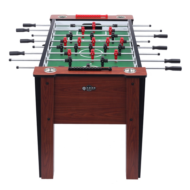 Bàn Bi Lắc Bóng Đá Cỡ Lớn 1,4m Harvard Brown Robot Chuẩn Thi Đấu, Banh Bàn Foosball 1m4 Gia Đình Văn Phòng Hanana