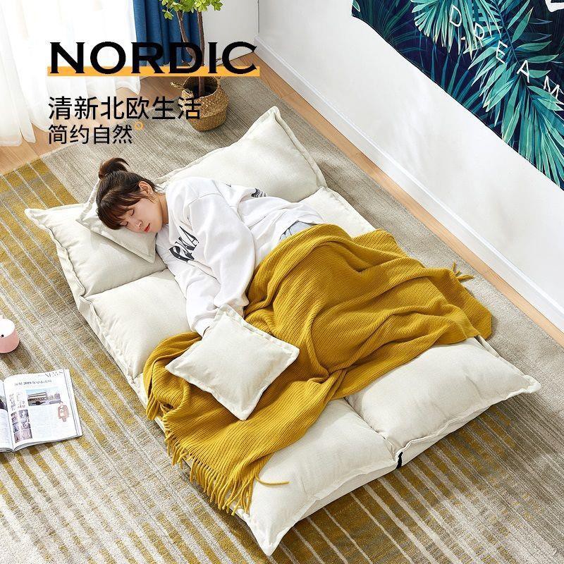 ஐ♘lười Sofa Tatami Sàn phòng ngủ Đôi nhỏ Ban công Gấp Nhật