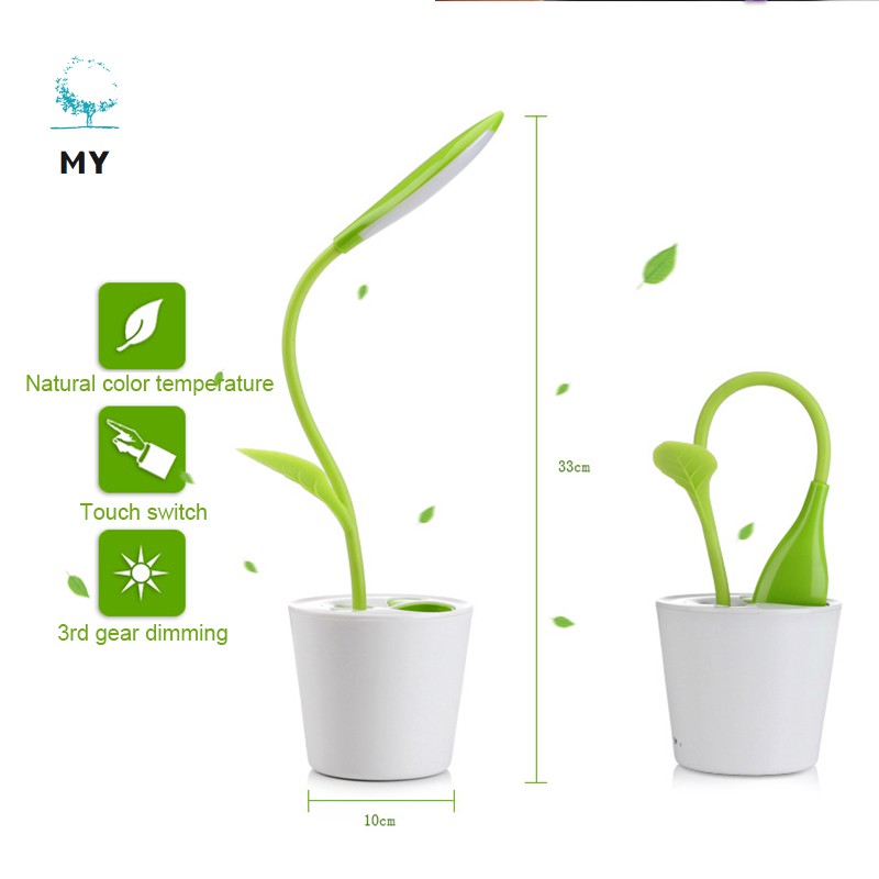 Hộp Đựng Bút Có Đèn Led Để Bàn