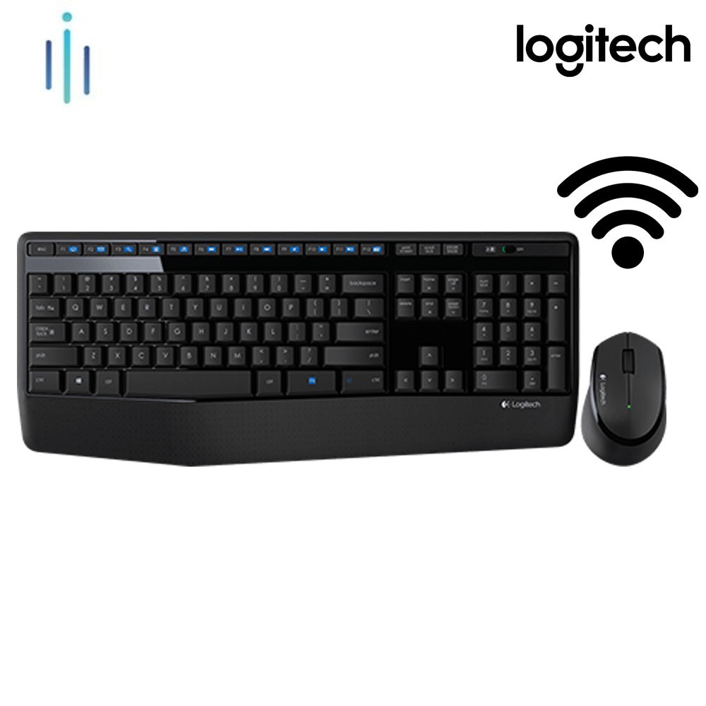 Bộ bàn phím và chuột không dây Logitech MK345