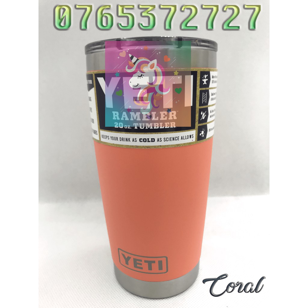 Ly giữ nhiệt Yeti xuất dư 20 Oz - 600 ml