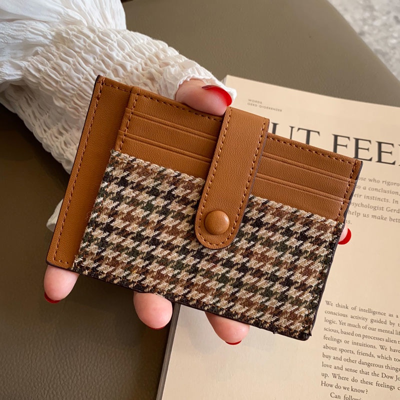 Ví đựng thẻ mini siêu mỏng đơn giản thời trang hợp xu hướng