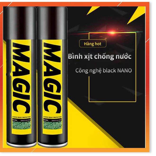 Bình Xịt Giày Chống Thấm GIGAHOME Chai Xịt Đồ Da, Balo Nano Chống Nước, Bụi Bẩn Magic 8801