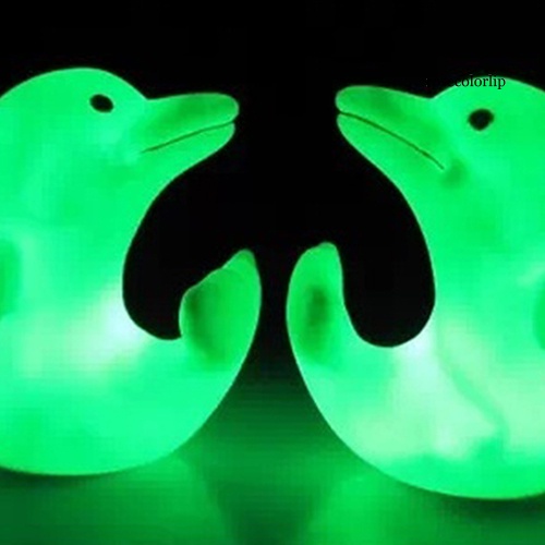 Đèn ngủ led 7 màu hình cá heo dễ thương trang trí phòng ngủ cho bé