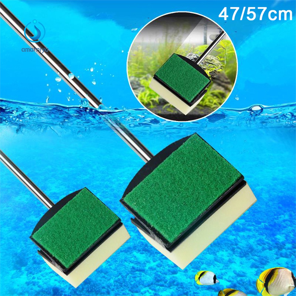 Cọ Vệ Sinh Bể Cá Hai Mặt Bằng Bọt Biển Tiện Dụng