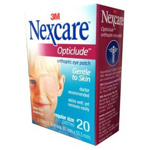 Combo 3 hộp Miếng dán mắt 3M Nexcare tập nhược thị cho trẻ trên 5 tuổi