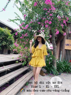 Bigsize Set bộ đũi cột nơ S04