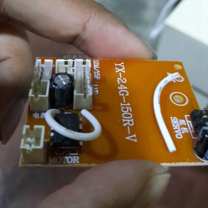 Bảng Mạch Nhận Tín Hiệu Kèm Ăng Ten 2.4G Cho Xe Hơi Điều Khiển Từ Xa MN D90 D91 MN45 MN96 MN99S 1/12