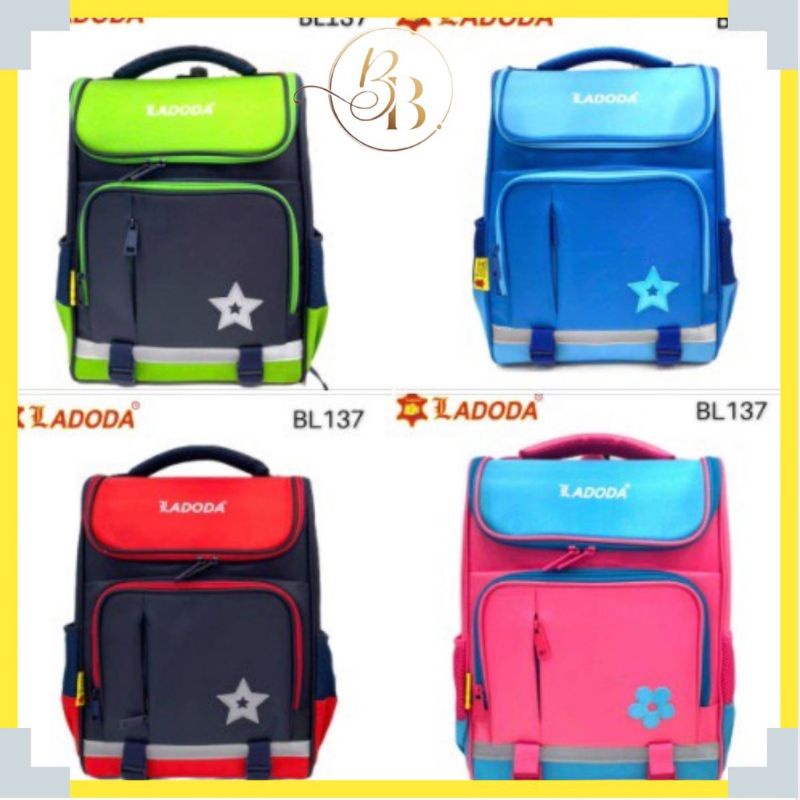 Cặp chống gù học sinh nam C137 Ladoda