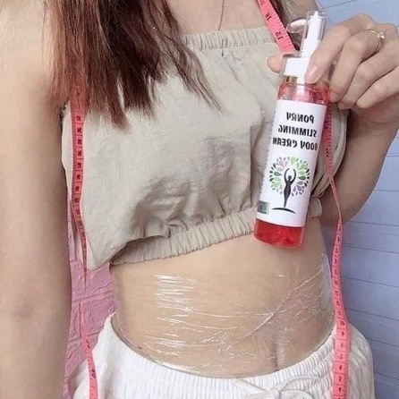 COMBO TAN MỠ BỤNG PONRY [ Kèm Cuộn Quấn + Thước Đo Eo ]