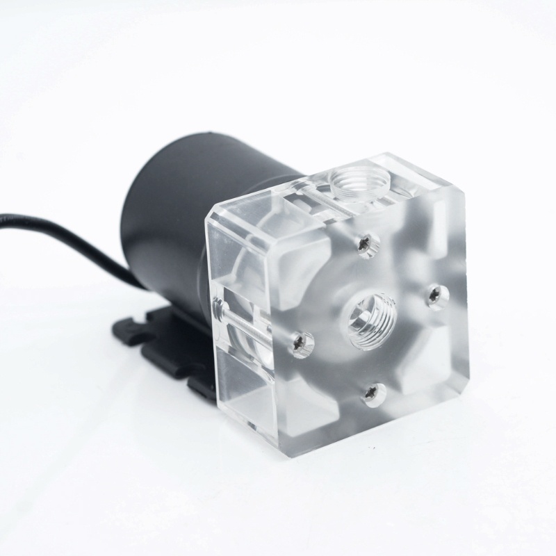 Máy Bơm Nước Làm Mát Máy Tính 4 Ren 12V G1 500L h Ít Ồn Tiện Dụng